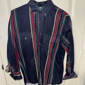 Vintage Wrangler striped western shirt